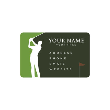 Golf Business Card Design