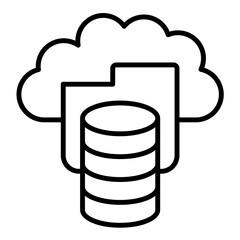 Cloud Storage Icon
