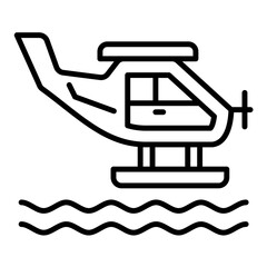 Seaplane Icon