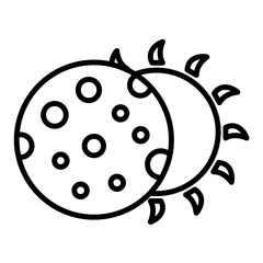 Solar Eclipse Icon