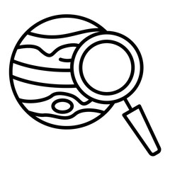 Planet Research Icon