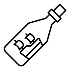 Ship Bottle Icon