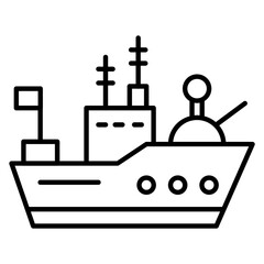 Army Ship Icon