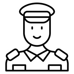 Policeman Icon