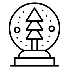 Snow Globe Icon