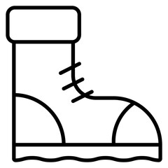 Winter Boot Icon