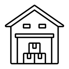 Warehouse Icon