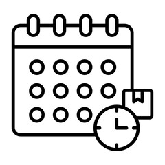Delivery Schedule Icon