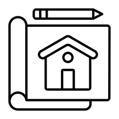 House Plan Icon