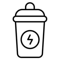 Protein Shake Icon