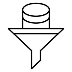 Data Filtering Icon
