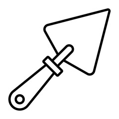 Plastering Trowel Icon