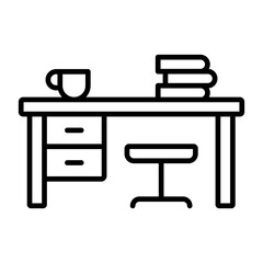 Study Table Icon