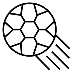 Fototapeta premium Football Icon