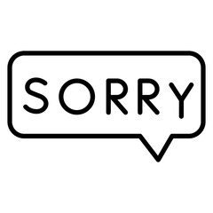 Apology Icon