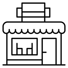 Furniture Store Icon