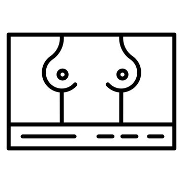 recommend clip art: Mammography Icon