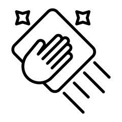 Cleaning Cloth Icon