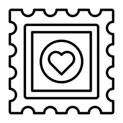 Charity Stamp Icon