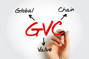 GVC Global Value Chain - full range of activities that economic actors engaged in to bring a...
