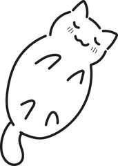 cat illustration character for international cat day