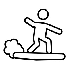 Snowboarder Icon