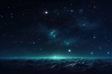 Fototapeta na wymiar Space background deep space full stars shiny beautiful. Generative AI