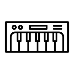 Piano keyboard Icon