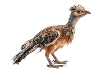 Avian Dinosaur Isolated Illustration on Transparent Background, Generative Ai