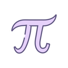 Fototapeta premium Pi Day Symbol