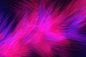 Illustration for use as wallpaper, neon pink background or backdrop. Generative AI