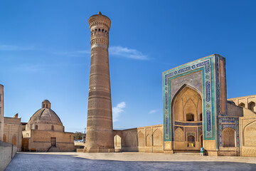 Fototapeta premium Kalan Mosque, Bukhara, Uzbekistan