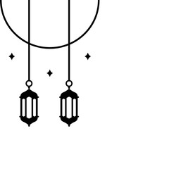 Ramadan Lantern Corner