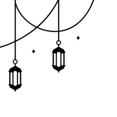 Ramadan Lantern Corner