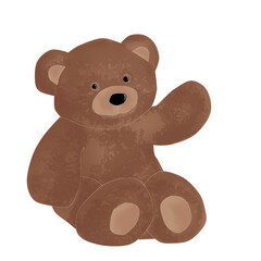 brown teddy bear