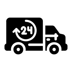 Fototapeta premium 24 support Solid icon
