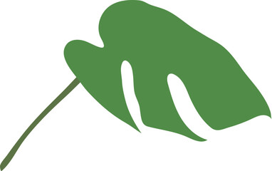 monstera leaf boho ornament © zunisa