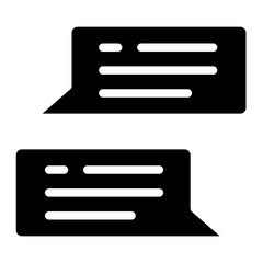 chat , speech bubble icon