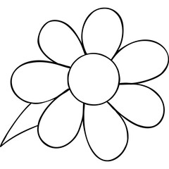 Flower Speech Bubble