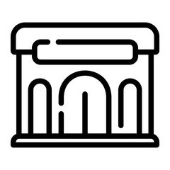 post office Line Icon