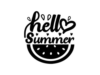 Summer And Beach SVG Design