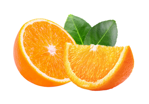 orange isolated on transparent png
