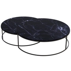 coffee table isolated on white background, 3D illustration, cg render