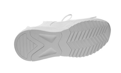 One stylish new sneaker isolated on white