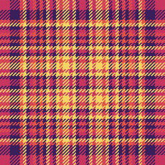 Vector pattern tartan of textile seamless texture with a plaid fabric background check.