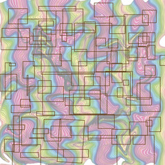 Psychedelic background abstrack illustration beautifull