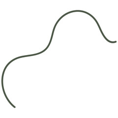 Hand drawn scribble line