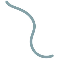 Hand drawn scribble line