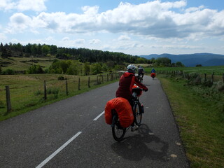 Obraz premium clermont-Ferrand - Forcalquier à vélo