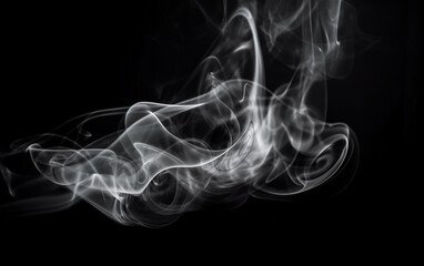 Abstract smoke background,created with generative ai tecnology.